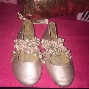 Bebe baby girl size 6 shoes